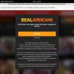 Realafricans.com Free Account Passwords Realafricans.com Free Account Passwords